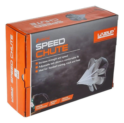 Paracaídas De Velocidad De Alto Rendimiento Fuerza Livepro Negro