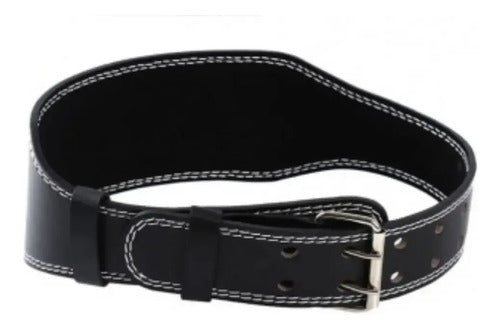 Cinturon Para Crossfit Levantamiento Y Fuerza Profesional Talle Xl Negro