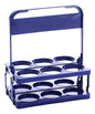 Canasto De Botella 6 Caramañolas Plegable Futbol Mmsports