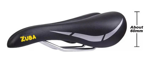 Asiento Bicicleta Comdo Mtb Az-3147 Zuba Bike 16 Cm
