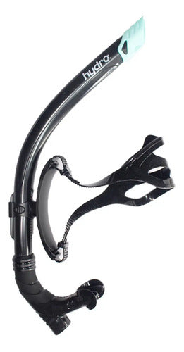 Snorkel Frontal Para Natación Hydro 1.0 Entrenamiento Color Negro