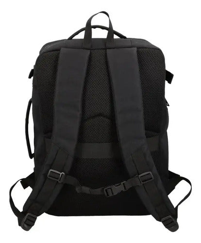 Mochila De Viaje Spalding Negro Liso