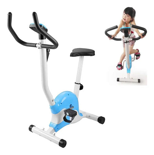 Bicicleta Fija Ergométrica Spinning Altura Regulable Knex Multicolor