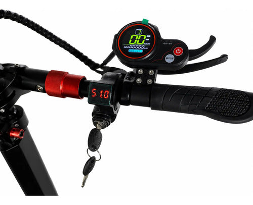 Monopatín Eléctrico Knex Urban - Motor 800w - 48v*10.4ah Negro