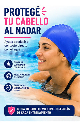 Pack X10 Gorras Natación Silicona Colores Surtidos Piscina Surtido Adulto
