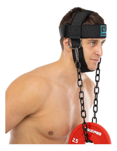 Arnés Cervical Para Entrenamiento De Cuello - Livepro Negro