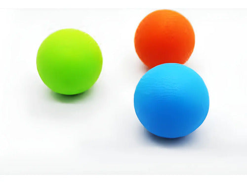 Pelotas Hand Grip Ejercitador De Mano Masaje - Livepro Naranja / Verde / Azul