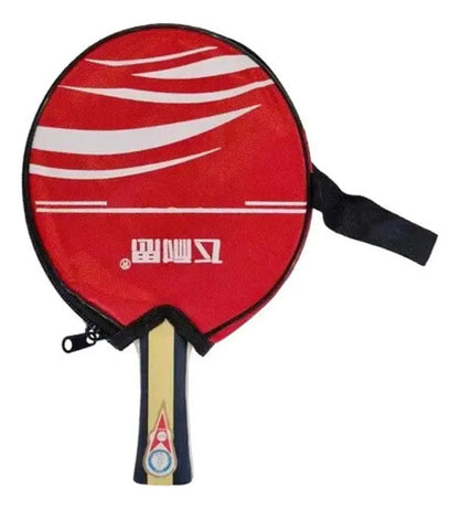 Paleta De Ping Pong 1 Estrella Rojo Cs (chino)