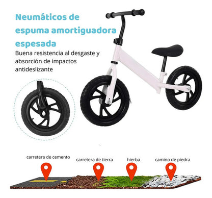 Bicicleta Sin Pedales Chivita K'nex