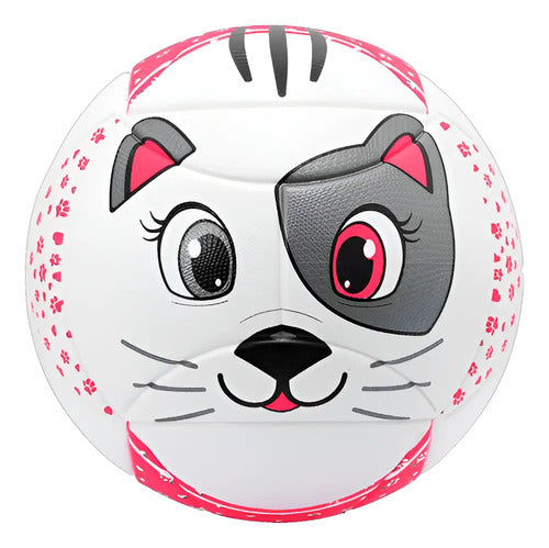 Bola Infantil Fun Kids Xxiii Cor Rosa Penalty