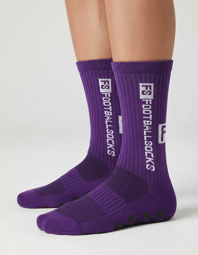 Medias Antideslizantes Fs Mmsports Violeta S