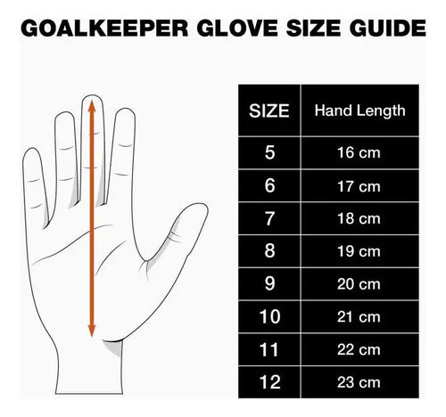 Guantes Golero Adulto Kelme Training Negro/naranja Mmsports