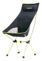 Silla De Camping Plegable De Aluminio Hawapi Atacama 125 Kg Preto/verde Limão