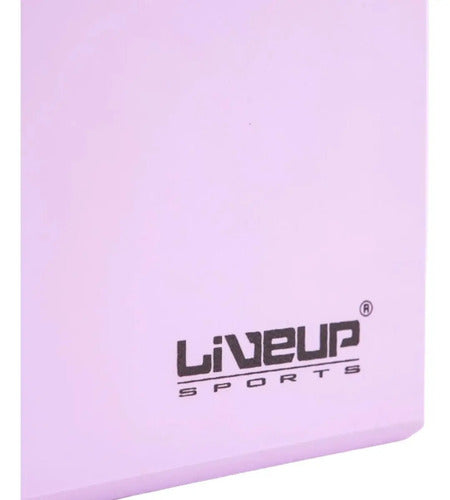 Ladrillo Goma Eva Deporte Gimnasia Yoga Pilates Livepro Color Violeta