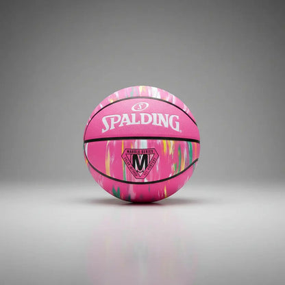 Pelota Basketball Spalding No.6 Marble Series Rosa