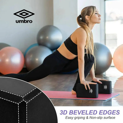 Ladrillo Yoga Umbro Pro Bloque De Goma Eva Pilates Mmsports