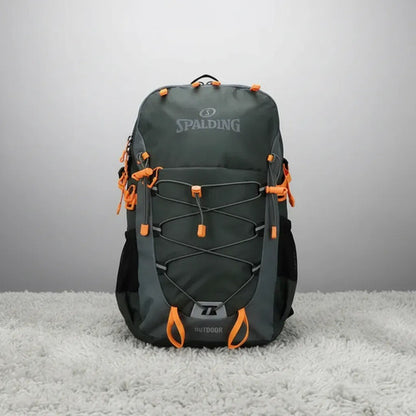 Mochila Spalding Outdoor Deportes Camp Impermeable Mmsports Verde Liso