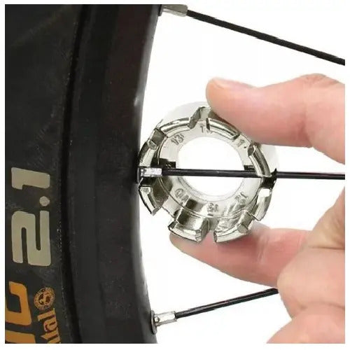 Llave Rayos Bicicleta De 10 A 15g Acero Cr Sumart 10-15