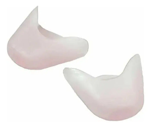 Punteras De Silicona Para Calzado - Protectores De Pies Par 7 Blanco