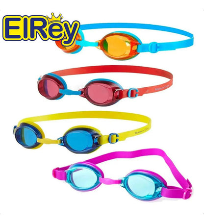 Lentes Speedo Natación Jet Junior Piscina Para Niño - El Rey Color Celeste