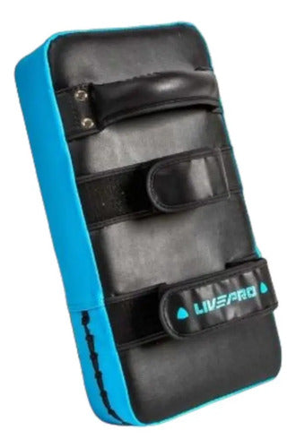 Rectangulo Artes Marciales Linea Pro Foco Boxeo Livepro Negro