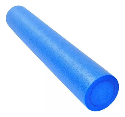 Rolo Para Pilates Liso 90x15 Cm Yoga / Pilates - K'nex Azul