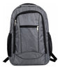 Mochila Escolar Universitaria Negra Reforzada Uso Diario Gris Liso