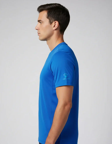 Remera Kelme Entrenamiento Mmsports Azul Liso L