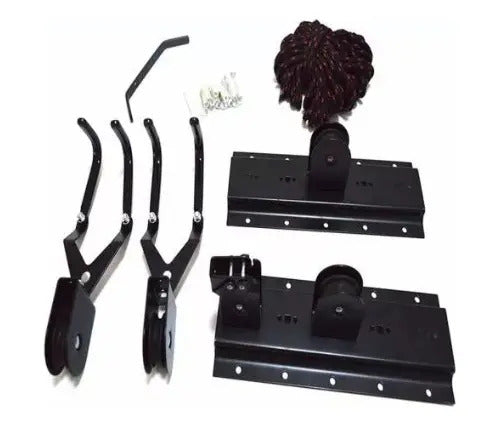 Soporte De Techo Colgar Bicicletas Tabla Surf Kayak Zuba Negro