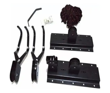 Soporte De Techo Colgar Bicicletas Tabla Surf Kayak Zuba Negro