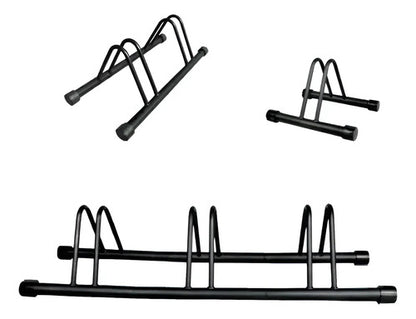 Exhibidor Para 3 Bicicletas Separador Individual X3 Gris Gris