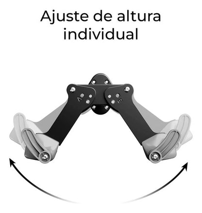 Soporte Ajustable Bicicletas +18 Pulgadas - Zuba Negro