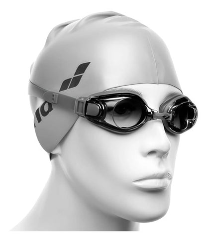 Lentes Para Natación Zoom X-fit Uv Arena Negro