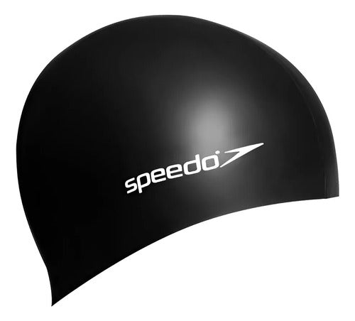 Gorra De Natación Plain Flat De Silicona Speedo
