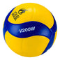 Pelota De Voley Mikasa Nº 5 Color Amarillo Para Playa Amarillo/azul