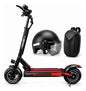Monopatín Eléctrico Magic 350w 36v Hasta 35 Km Plegable Negro/rojo
