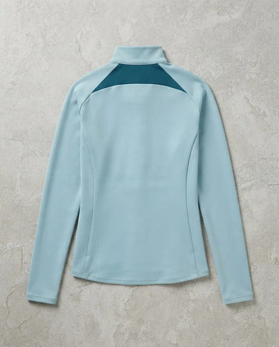 Campera Kelme De Mujer - Ice Blue Mmsports Celeste Xl Liso