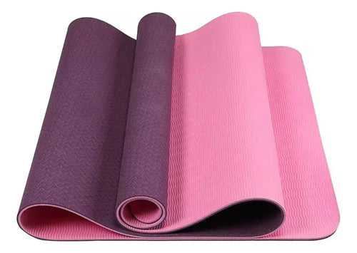 Colchoneta Yoga Tpe 173*61 Cms 3mm Colores Surtidos