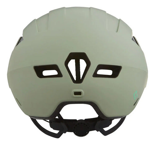 Casco Bicicleta Urbano Lazer Cityzen Sitema Kc De Seguridad Color Verde Mate Talle M