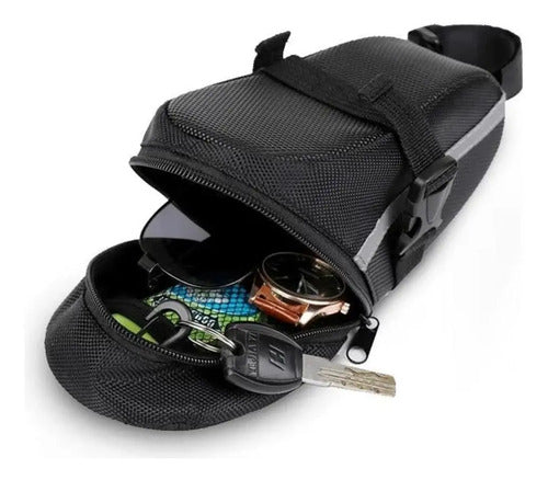 Bolsa Trasera De Bicicleta Negro
