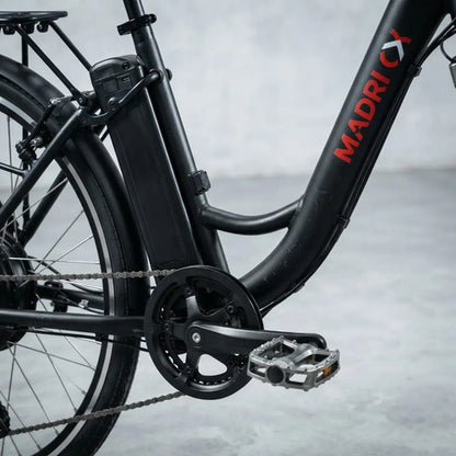 Bicicleta Electrica Bici Modelo Madrid Rodado 26x1.95 250w Negro M