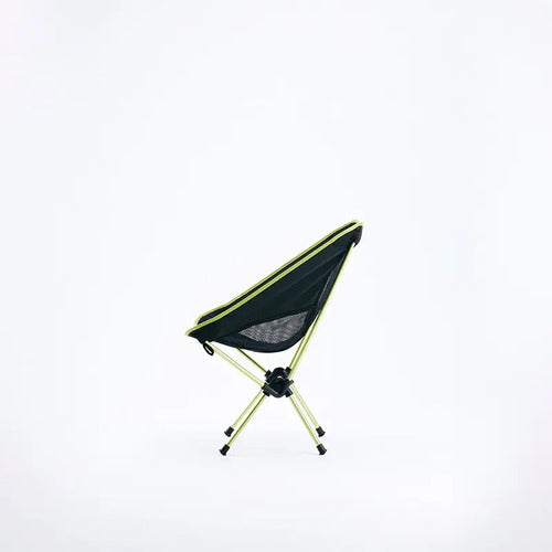 Silla De Camping Hawapi Picchu Aluminio Plegable 125 Kg Negro