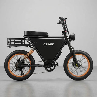Bicicleta Eléctrica Trinx Swft Zip S Mmsports Negro M