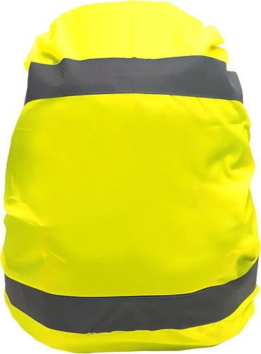 Cubre Mochila Impermeable Mmsports Amarillo