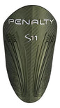 Canillera Penalty Futbol/hockey Profesional Con Media Adulto 01 Verde