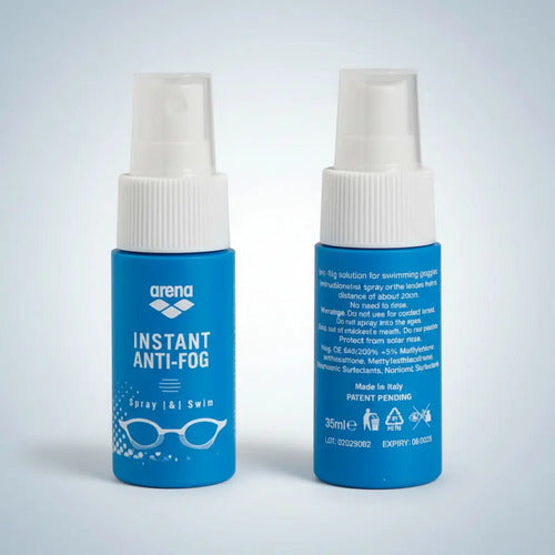 Antivaho Spray Swim Natación Antifog Arena No Fog Azul