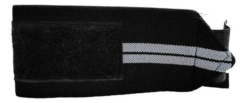 Muñequera Strap Crossfit Rhino Negro