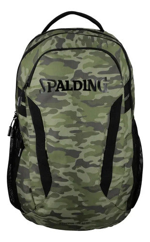 Mochila Camuflada Verde Spalding Deportes Mmsports Verde Camuflado