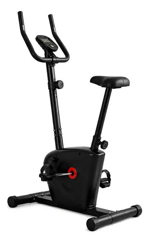 Bicicleta Ergométrica Pro Fitness Cardio Resistencia Negro Negro