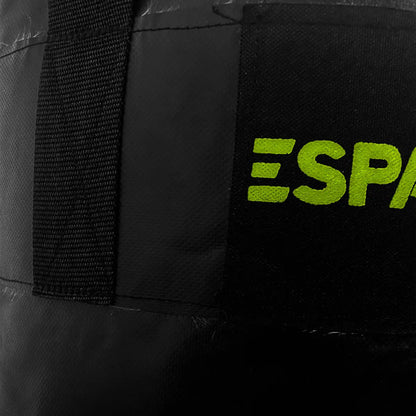 Bolsa De Boxeo En Cuerina 1m Línea Pro Rellena Color Negra